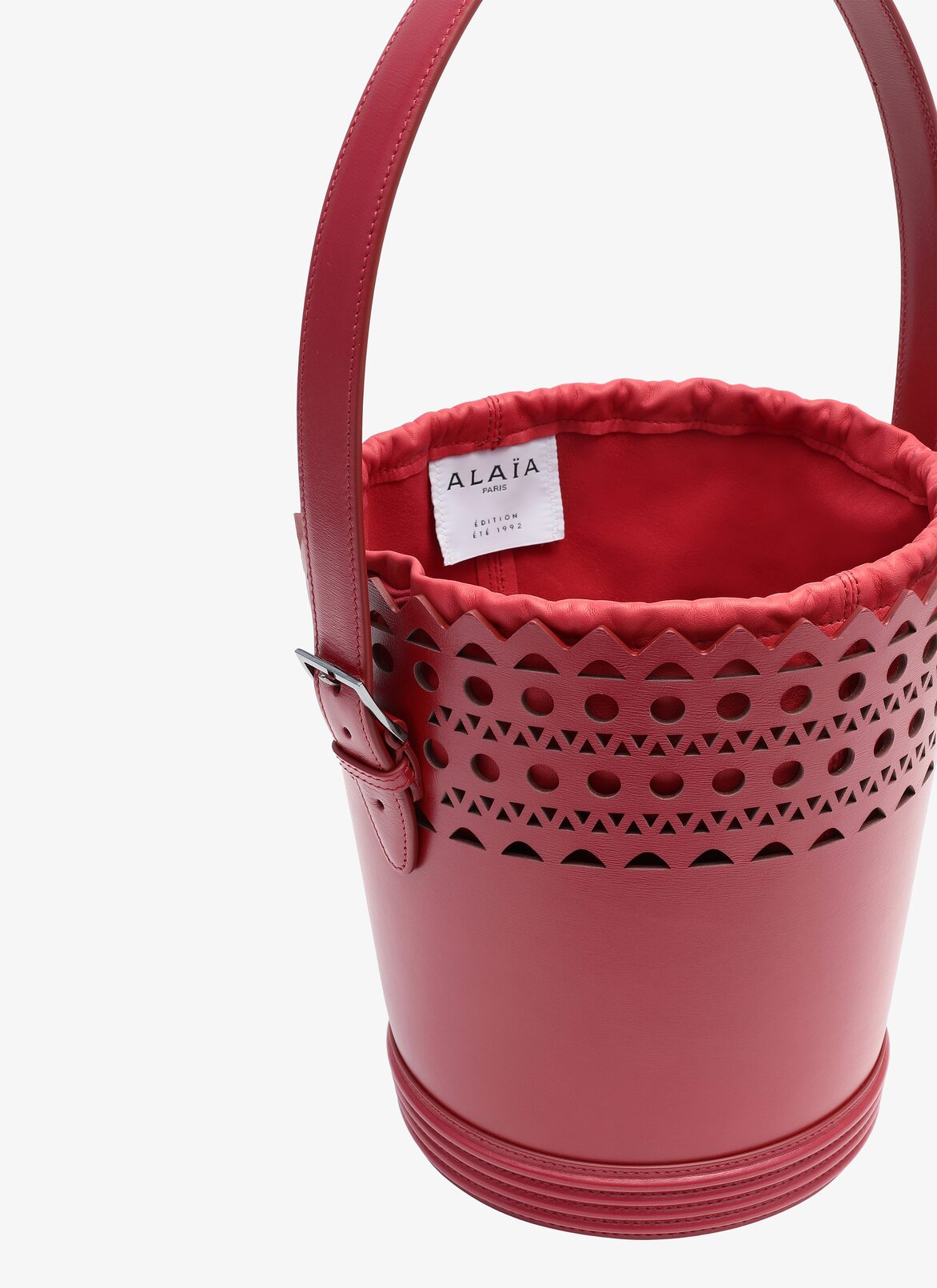 Handbags ALAÏA LACQUER RED HANDBAGS